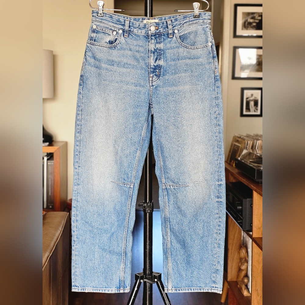 Madewell Light Blue Cropped Jeans